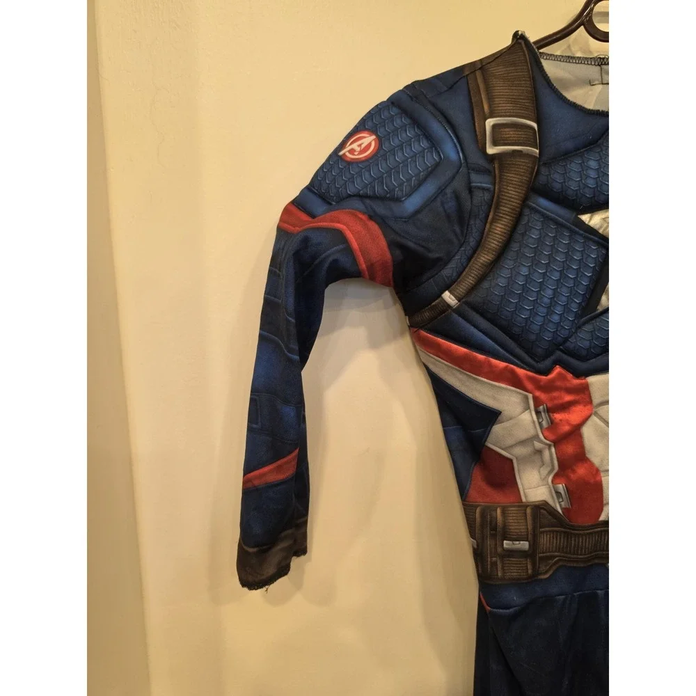 Captain America Halloween Costume Dress Up Marvel Avengers NO MASK Measurements